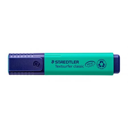 Zvýrazňovač, 1-5 mm, STAEDTLER "Textsurfer Classic 364", tyrkysový