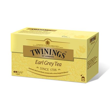 Čaj Twinings "Earl Grey", 12x25*2g