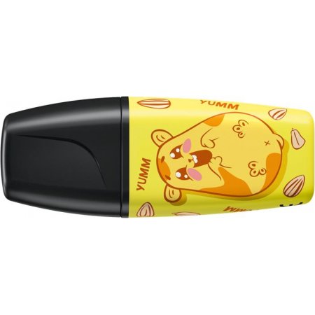 Zvýrazňovač, sada, 2-5 mm, STABILO "Boss Mini Animal Vibes", 3 rôzne farby