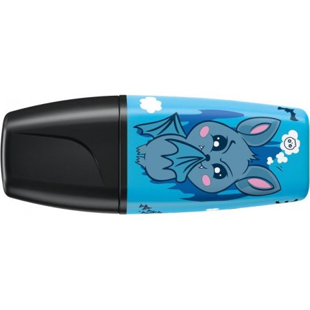 Zvýrazňovač, sada, 2-5 mm, STABILO "Boss Mini Animal Vibes", 3 rôzne farby