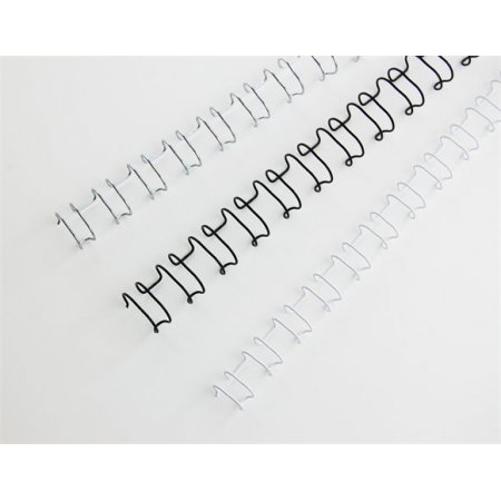 Hrebeň, kovový, 2:1, 12 mm, 100 listov, GBC "MultiBind 21",  čierny