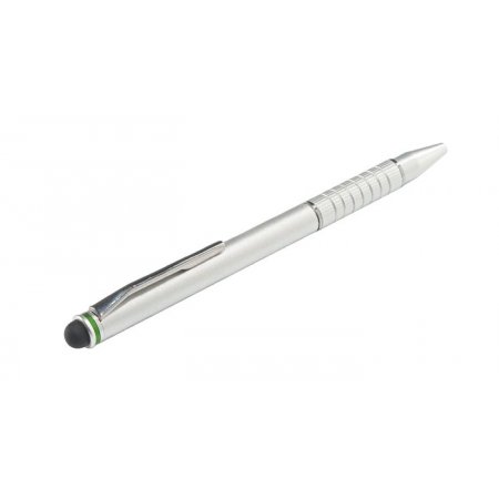 Dotykové pero, pre dotykové zariadenia, 2in1, LEITZ "Stylus", strieborná