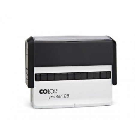 Pečiatka, COLOP "Printer 25", s modrou poduškou