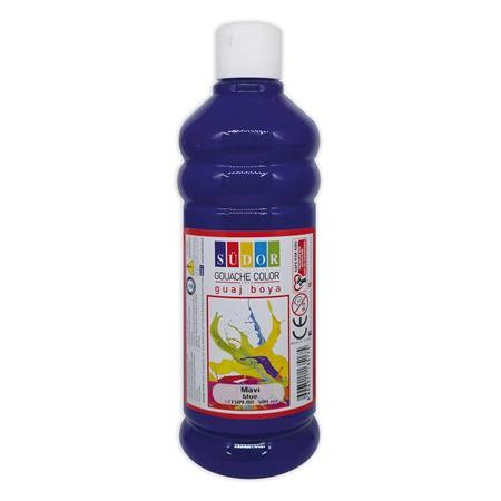Tempera, 500 ml, Südor, modrá