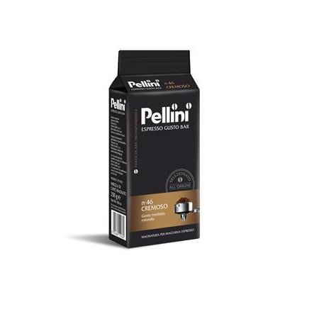 Káva, pražená, mletá, 250 g,  PELLINI, "Cremoso"