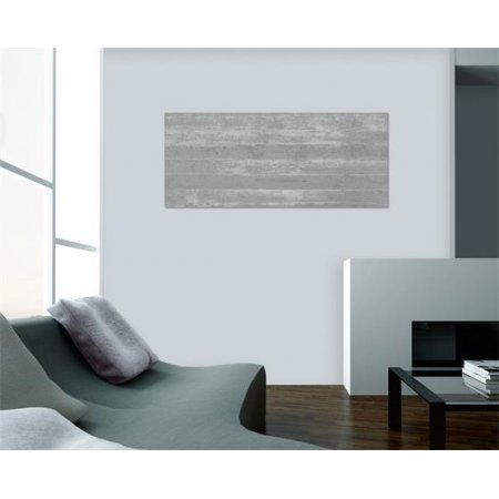 Magnetická sklenená tabuľa, 130x55 cm, "Artverum® ", betónový vzor