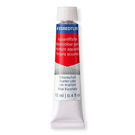 Akvarelové farby, v tube, STAEDTLER "8880", 24 rôznych farieb