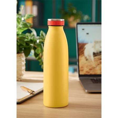 Termoska, kovová, 500 ml, LEITZ "Cosy", teplá žltá