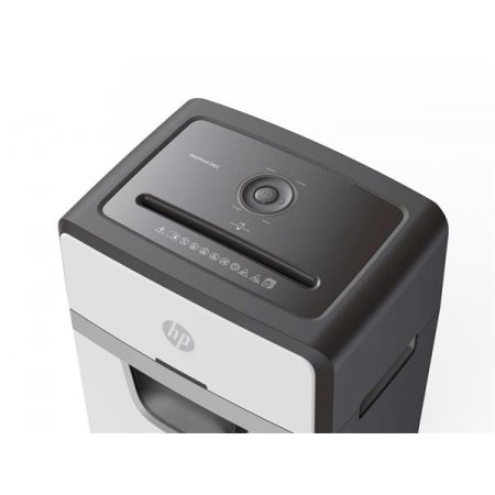 Skartovací stroj, konfety, 24 listov, HP "Oneshred 24CC", svetlosivý