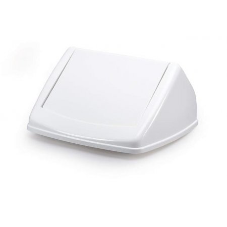 Výklopné veko, k 40 l odpadkovému košu, plast, DURABLE "Durabin®", biela