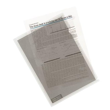 Euroobal "L" , na ochranú údajov, A4, PP, PLUS, biela
