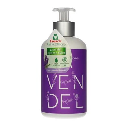 Tekuté mydlo, s pumpičkou, 300 ml, FROSCH, levanduľa