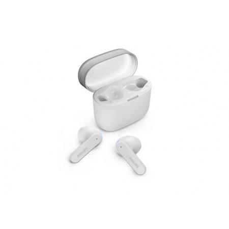 Slúchadlá, TWS bezdrôtové, Bluetooth 5.3, PHILIPS "TAT2139", biele