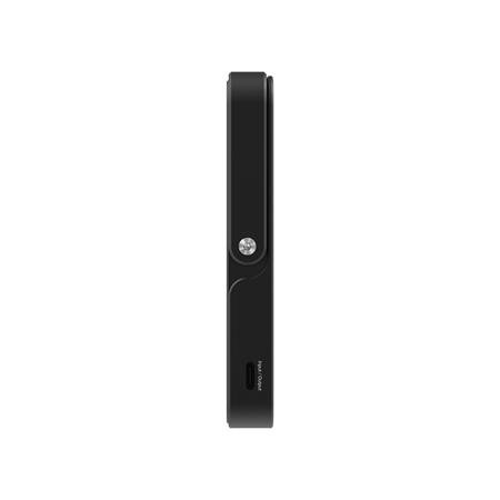 Power banka, externá batéria, magnetická (bezdrôtová), 10 000 mAh, stojanček, VERBATIM "Charge n Go", čierna