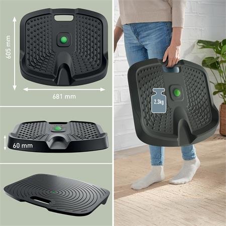 Podložka proti únave na prácu postojačky, ergonomická, LEITZ "Ergo Active"