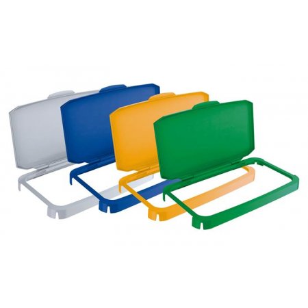 Výklopné veko pre 60 l odpadkový kôš, plast, DURABLE "Durabin®", modré
