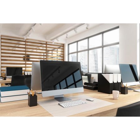 Podložka na stôl, lekerekített zaoblené rohy, 500x650 mm, PP, DURABLE, priehľadná