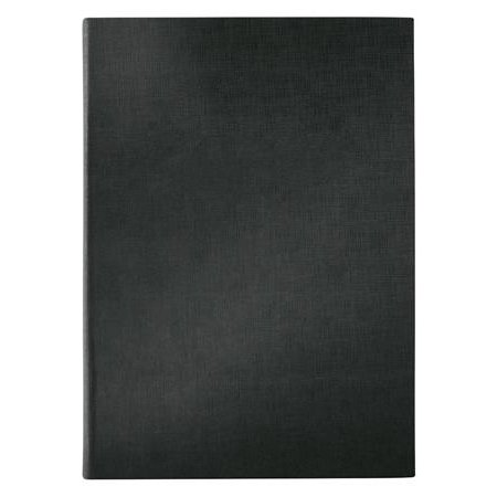 Obal na jedálny lístok, A4, tvrdá obálka, bez nápisu, SIGEL, čierny