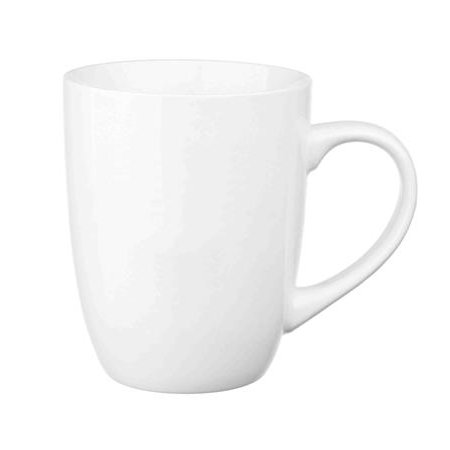 Hrnček na kávu a čaj, 36,5cl, 24 ks sada, "GastroLine", biely