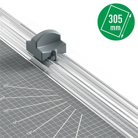 Rezačka, rotačná, A4, 8 listov, LEITZ "Precision Home A4"
