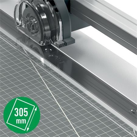 Rezačka, kotúčová, A4, 10 listov, LEITZ "Precision Home Office A4"