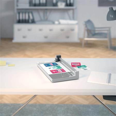 Rezačka, kotúčová, A4, 10 listov, LEITZ "Precision Home Office A4"