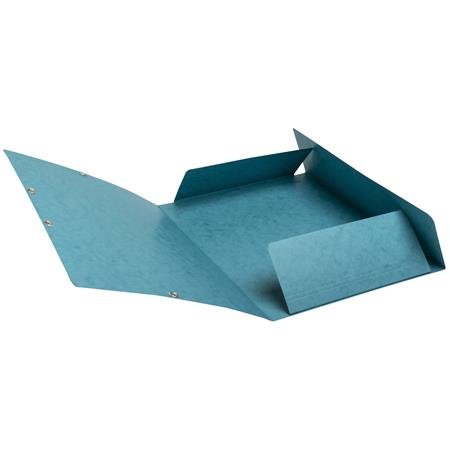 Doska s gumičkou, prešpánová, A4, EXACOMPTA "Skandi", modrá
