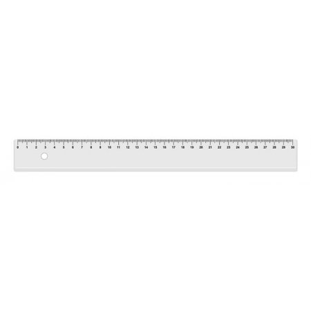 Pravítko KOH 742610, priehľadné, 30 cm 