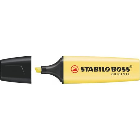 Zvýrazňovač, 2-5 mm, STABILO "BOSS original Pastel", vanilka