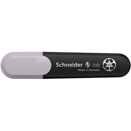 Zvýrazňovač, 1-5 mm, SCHNEIDER "Job Pastel", sivá