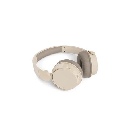 Náhlavné slúchadlá, bezdrôtové, Bluetooth 5.3, PHILIPS "TAH3209", béžové