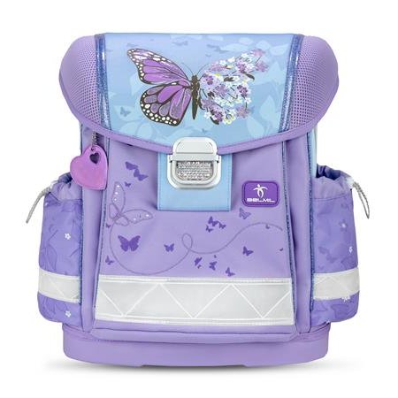 Školská taška, BELMIL "Classy Purple Blue Butterfly"