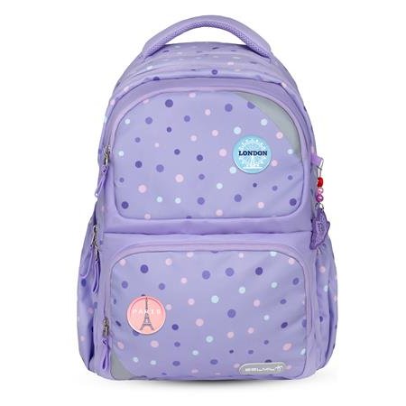 Školská taška, BELMIL "Maxi Pack Purple Dots"