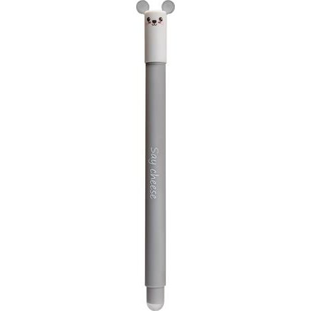 Roller, 0,7 mm, zmazateľný, EBERHARD FABER "Myš", modrá