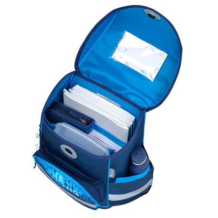 Školská taška, BELMIL "Compact Racing Blue Neon"