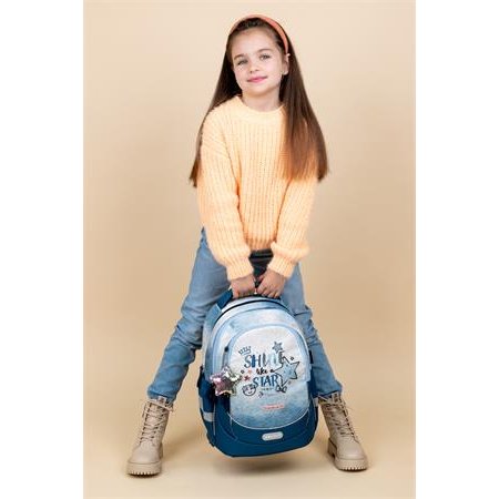 Školská taška, BELMIL "Leisure Plus Shine like a Star Jeans"
