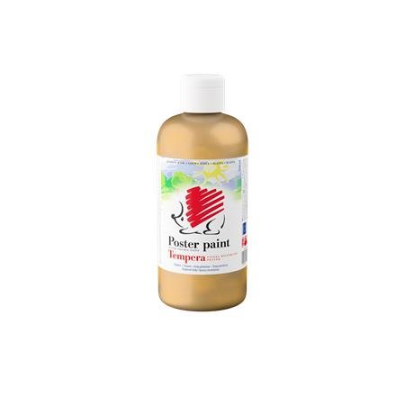 Tempera, 500 ml,  ICO "Ježko", zlatá