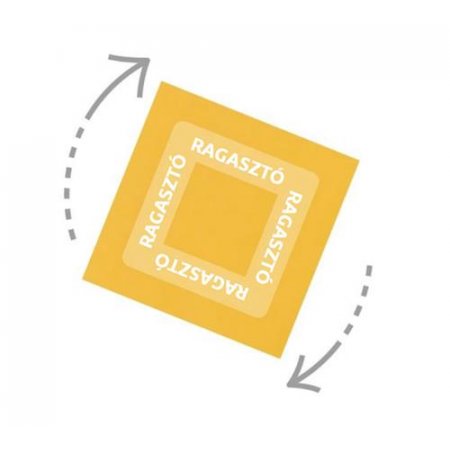 Samolepiaci poznámkový blok, 76x127 mm, 100 listov, STICK N „360°, zelená