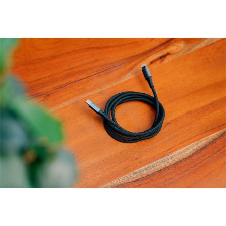 USB kábel, USB-C - Lightning (Apple), 1,2 m, VERBATIM, čierna