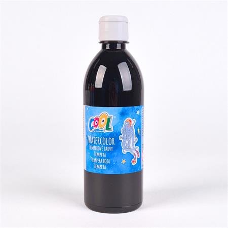 Tempera, COOL BY VICTORIA, 500 ml, čierna