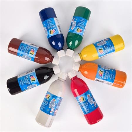 Tempera, COOL BY VICTORIA, 500 ml, červená