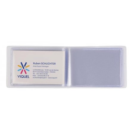 Držiak na preukazy a karty, ležatý, so 6 vkladacími listami, vzorovaný PVC, „Viaclistový“, zvieratá