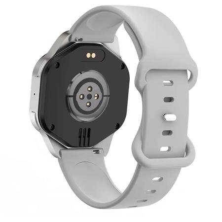 SMART hodinky, CANYON „Hexagon 88“, strieborné