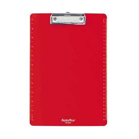 Podložka na písanie, A4, FLEXOFFICE "FO-CB011", červená