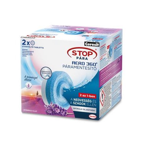 Náhradná tableta, HENKEL, "Stop Vlhkosti Aero", levanduľa