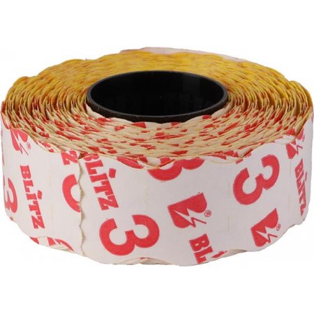 Cenové etikety, 22x16 mm, BLITZ, žlté