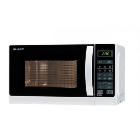 Mikrovlnná rúra s grilom, SHARP "R642WW" biela
