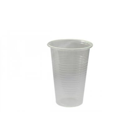 Plastový pohár, 2,3 dl, 100 ks, priehľadný