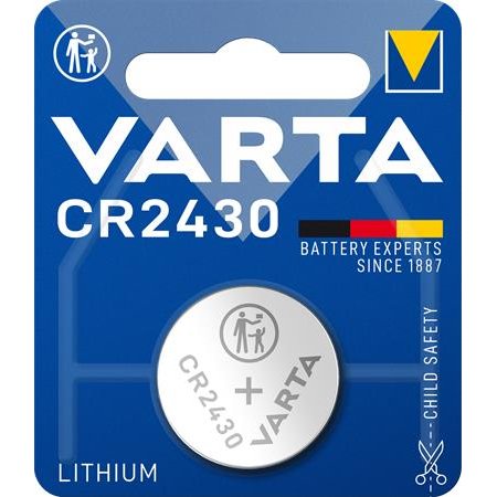 Gombíková batéria, CR2430, 1 ks, VARTA "Professional"