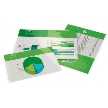 Laminovacia fólia za tepla, 80 mikr., A4, lesklá, GBC